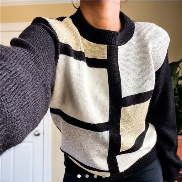 Vintage Alfred Dunner Sweater- Size M - Picture 3 of 4